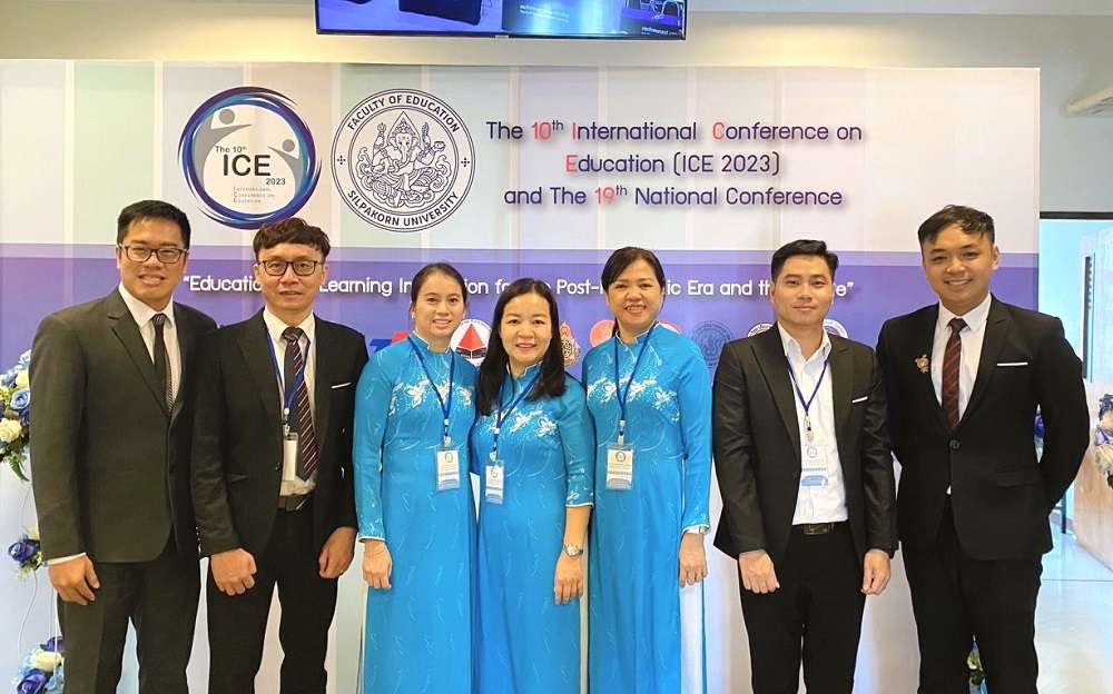 Đoàn giảng viên KNN tham dự Hội thảo quốc tế ICE 2023 tại Đại học Silpakorn, Thái Lan